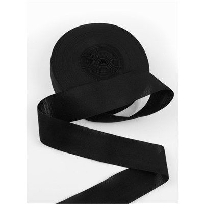 Резинка вязаная, 60 мм, 40±2 м, чёрная