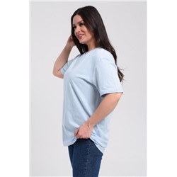 Футболка 8471/4 унисекс (Небесный)