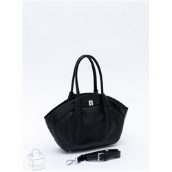 Сумка женская кожаная 2346-2Y black  Polina&Eiterou  в Новосибирске