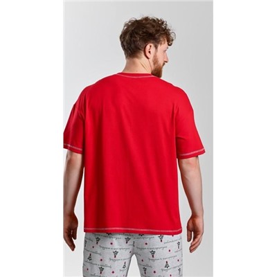 Костюм мужской Праздник-5.1 Красный