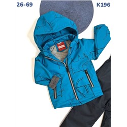 Костюм K196 изумруд