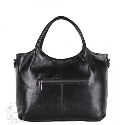 Сумка женская кожаная 7777VG black Vitelli Grassi