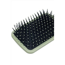 Dewal Beauty Щетка для волос серия «Магия» массажная, квадратная, 13 рядов, оливковый KRISTALLER, 1199313