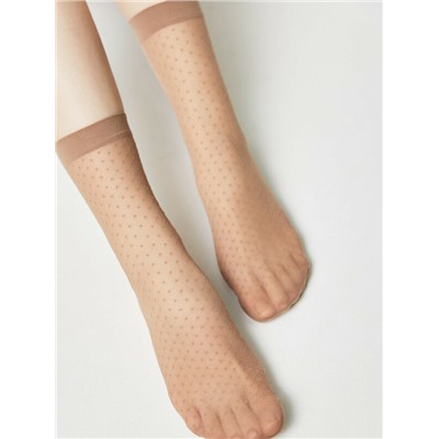 Полиамидные CONTE FANTASY 20 Носки в горошек