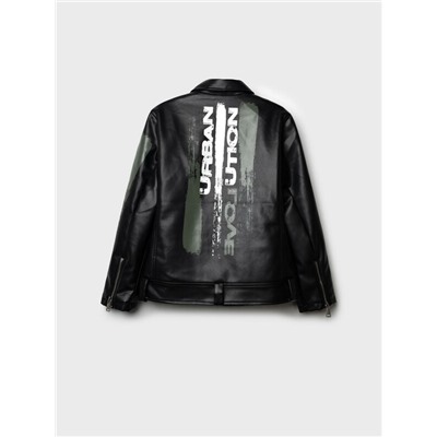 Куртка кожаная для мальчиков