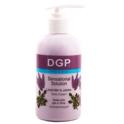 DGP Крем для рук и тела тонизирующий Lavender & Jojoba 260 мл