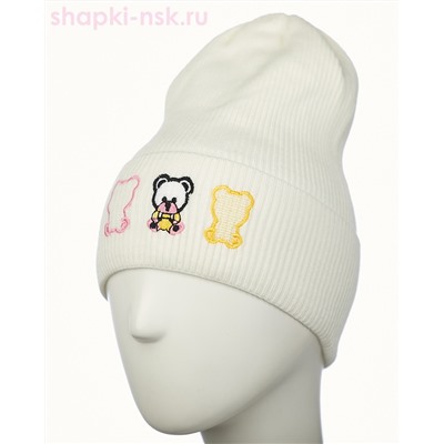 02-19-E Шапка для девочки (50-54)