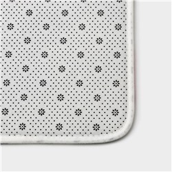 Коврики для ванной и туалета Доляна «Фламинго», 2 шт., 40×43 см, 43×73 см