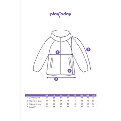 Куртка PLAYTODAY, 1121735