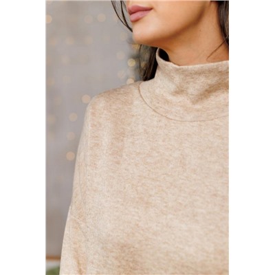 Джемпер трикотажный 278 (Бежевый)