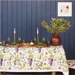 Скатерть «Этель. Фруктовый сад», 149×110 см, 100% хлопок, саржа 190 г/м²