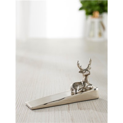 Стоппер дверной «Олень», 16.5×5×9 см, алюминий