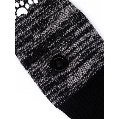 Носки нескользящие «Лапки», S (5.5×14 см), набор 4 шт., чёрные