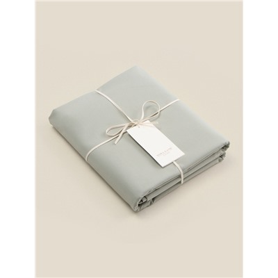 Простыня на резинке 1.5-спальная SL Home, 140×200+30 см, оливковая, перкаль