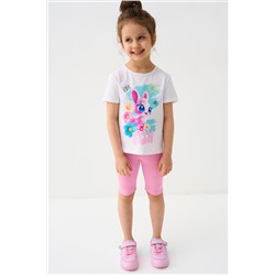 Фуфайка трикотажная для девочек (футболка) PLAYTODAY, 1240029