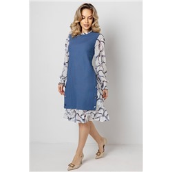 Платье женское  6165/12/Джинсовый