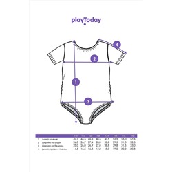 Боди гимнастический PLAYTODAY, 1130126