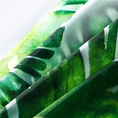 Штора для ванной Доляна «Тропики», 180×180 см, EVA