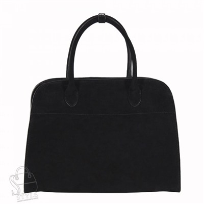 Сумка женская кожаная 6829NNAA black  Natale Navetta/50(дефект)