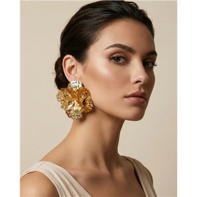 Комплект: колье-обруч и серьги