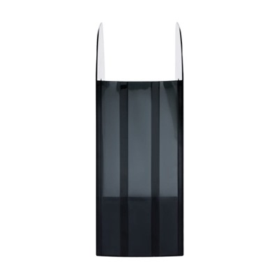 Лоток для бумаг вертикальный  90 мм Фаворит тонированный черный ЛТВ-30555 Стамм