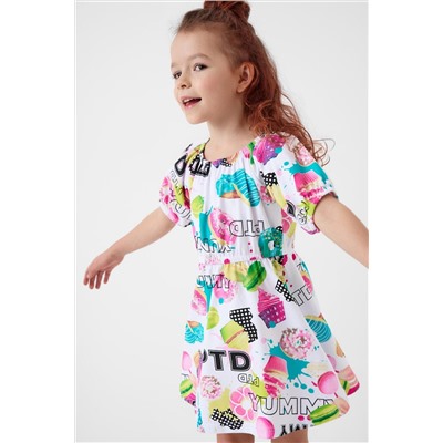 Платье трикотажное для девочек PLAYTODAY, 1240209