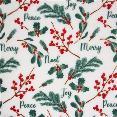 Плед с рукавами «Этель. Ветви», 150×200 см, корал-флис 220 г/м²