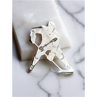 Брошь «Хоккеист»