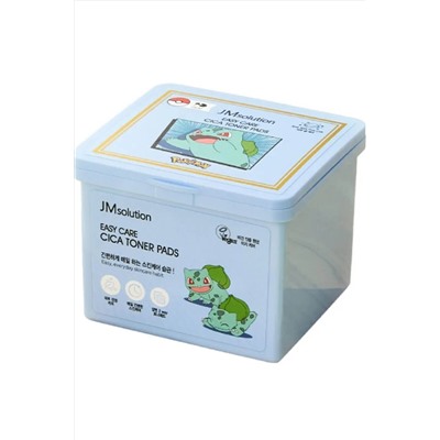 JMsolution Успокаивающие тонер-пэды с экстрактом центеллы / Easy Care Cica Toner Pads, 70 шт. KRISTALLER, 1117596
