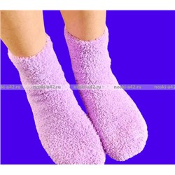 Термоноски женские "травка" однотонные