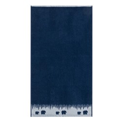 Полотенце махровое Love Life Winter dream, 50×90 см, хлопок 100%, синее