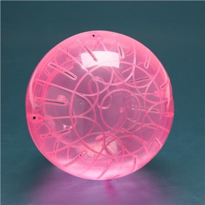 Шар для грызунов «Пижон», 14.5 см, розовый