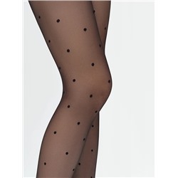 Minimi Колготки LA SFERA SLIM 20 (колготки в средний горошек)