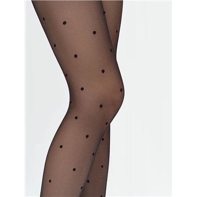 Minimi Колготки LA SFERA SLIM 20 (колготки в средний горошек)