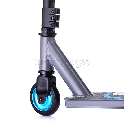 Самокат трюковый ROCKET, колеса PU/алюминий 100 мм,ABEC 7