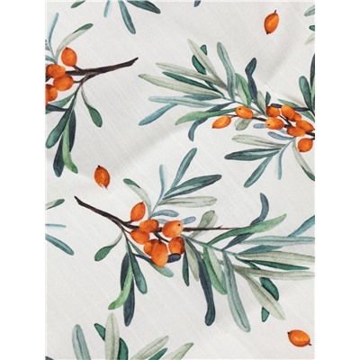 Подушка на стул «Этель» Berry garden, 42×42 см, белая