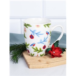 Кружка новогодняя 380 мл / DG-040 /уп 12/72/