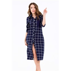 Халат 46518 Клетка