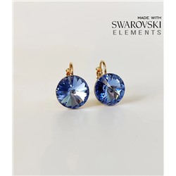Серьги с кристаллами Swarovski