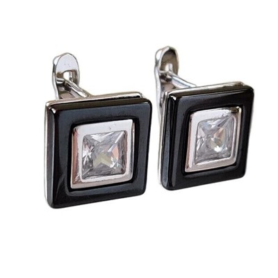 Серьги с керамикой