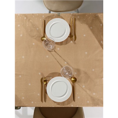 Скатерть новогодняя «Этель» Fir branches 144×180 см с ГМВО, 100% хлопок, 190 г/м²