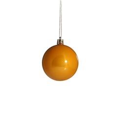 Ёлочные игрушки «Адель» диско, шары новогодние, d=6 см, набор 9 шт., зелёный/золото