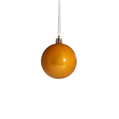 Ёлочные игрушки «Адель» диско, шары новогодние, d=6 см, набор 9 шт., зелёный/золото