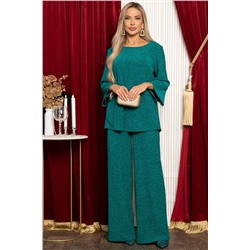 Костюм праздничный Сияние ночи (изумрудный) К14921-8М
