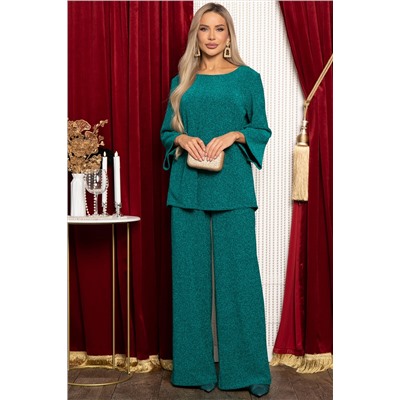 Костюм праздничный Сияние ночи (изумрудный) К14921-8М