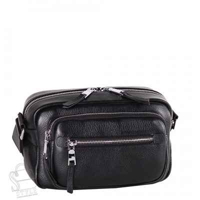 Сумка женская кожаная 3229Q black Polina&Eiterou/30