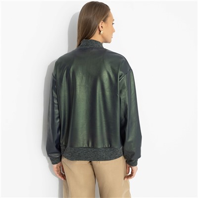 Бомбер из экокожи, Без фильтров