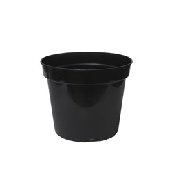 Горшок для рассады, 20 л, d=38 см, h=25 см, чёрный, Greengo