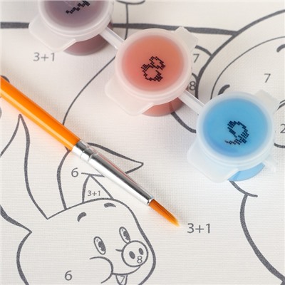 Картина по номерам для детей «Винни-пух», 20×30 см