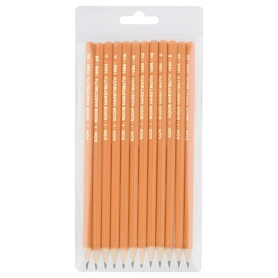 Набор карандашей черногр. 12шт 1696/12 Koh-I-Noor